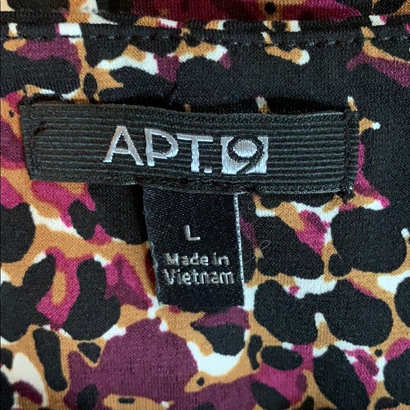 Apt 9 Sleeveless Dress Multi Color Print Large - Picture 6 of 6